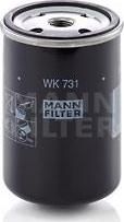 Mann WK 731 топливный фильтр на IVECO P/PA