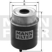 Mann WK 8155 топливный фильтр на JOHN DEERE Series 6020
