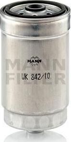 MANN Wk842/10 топливный фильтр mann (WK 842/10)