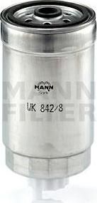 Mann WK 842/8 топливный фильтр на FIAT MAREA (185)