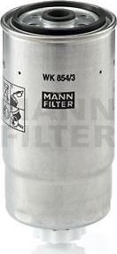 Mann WK 854/3 топливный фильтр на ALFA ROMEO 147 (937)