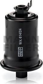 MANN ФИЛЬТР ТОПЛ MIT COLT IV/ECLIPSE I/GALANT IV/V/LANSER V/TOY CAMRY/CELICA/COROLLA 1.0-3.0 83- (WK61424X)