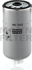 MANN Фильтр топливный IVECO DAILY (190 8556, WK724/3)
