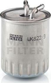 MANN-FILTER Фильтр топливный MB W211 02-09 mot.OM628 MANN-FILTER WK 822/3 (WK 822/3)