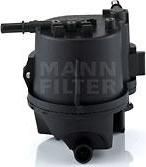 MANN Фильтр топливный PEUGEOT 206/CITROEN C3 1.4Hdi (190184, WK939)