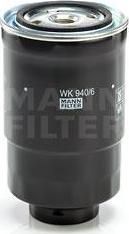 Mann WK940/6X -filter Фильтр топливный NISSAN X-TRAIL/PRIMERA/PATHFINDER 2.2-4.2 DCI