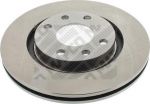 MAPCO 15310 Диск тормозной передний PEUGEOT 1007,206,207,307,Partner (4249G1)