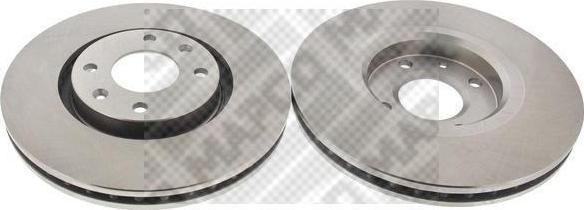 MAPCO 15431/2 тормозной диск на PEUGEOT PARTNER фургон