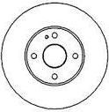 MAPCO 15529 тормозной диск на MAZDA 323 S VI (BJ)