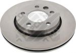 MAPCO 25755 тормозной диск на VW MULTIVAN V (7HM, 7HN, 7HF, 7EF, 7EM, 7EN)