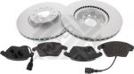 MAPCO 47833HPS комплект тормозов, дисковый тормозной механизм на AUDI A3 (8P1)