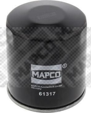 MAPCO 61317 масляный фильтр на OPEL OMEGA A (16_, 17_, 19_)