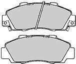 MAPCO 6607 Колодки торм.пер.