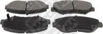 MAPCO 6733 комплект тормозных колодок, дисковый тормоз на HONDA CR-V I (RD)