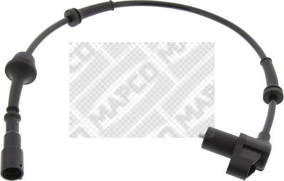 MAPCO 86830 датчик, частота вращения колеса на VW TRANSPORTER IV автобус (70XB, 70XC, 7DB, 7DW, 7DK)