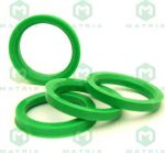Матрикс Центровочное кольцо 60,1-57,1 комплект 4 шт green