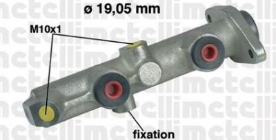 METELLI 05-0074 главный тормозной цилиндр на PEUGEOT 305 I Break (581D)
