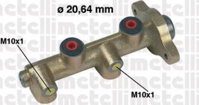 METELLI 05-0117 Главный тормозной цилиндр (0558006)