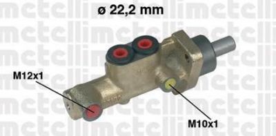 METELLI 05-0246 Гл.торм.цил.OPEL 22.20мм ASTRA/KADETT/VECTRA/CALIBRA 5 58 099