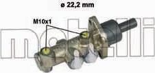 METELLI 05-0279 главный тормозной цилиндр на FIAT PALIO Weekend (178DX)