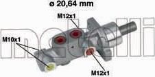 METELLI 05-0296 Главный тормозной цилиндр [20,64mm]