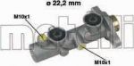 METELLI 05-0342 Главный тормозной цилиндр [22,2 mm]