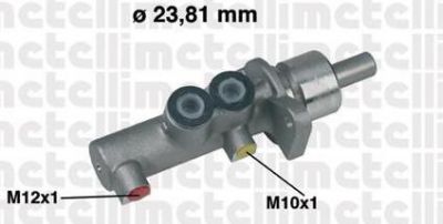 METELLI 05-0378 Главный тормозной цилиндр (23,81 mm)