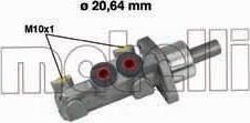 METELLI 05-0391 главный тормозной цилиндр на RENAULT MEGANE I (BA0/1_)