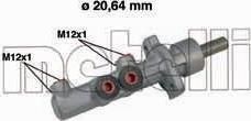 METELLI 05-0493 Главный тормозной цилиндр (20,64 mm)