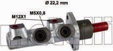 METELLI 05-0505 главный тормозной цилиндр на FIAT STILO (192)