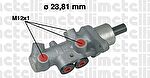 METELLI 05-0536 главный тормозной цилиндр на SKODA OCTAVIA Combi (1U5)