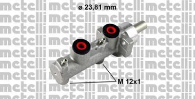 METELLI 05-0600 Цилиндр торм.главный AUDI A3 (8L1) 96-