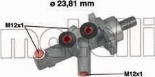 METELLI 05-0625 Главный тормозной цилиндр