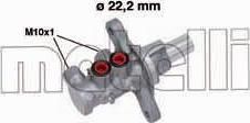 METELLI 05-0675 главный тормозной цилиндр на FIAT LINEA (323)