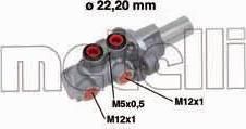 METELLI 05-0686 главный тормозной цилиндр на FIAT SEDICI (FY_)