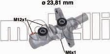 METELLI 05-0742 главный тормозной цилиндр на VW PASSAT CC (357)