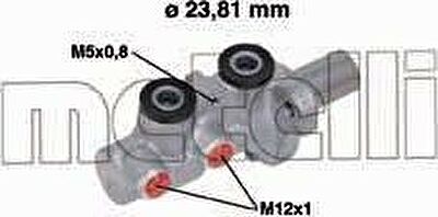 METELLI 05-0746 главный тормозной цилиндр на MINI MINI PACEMAN (R61)