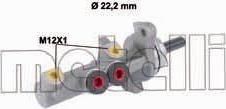 METELLI 05-0833 главный тормозной цилиндр на VW JETTA III (1K2)