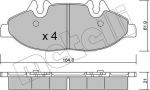 METELLI 22-0575-0 комплект тормозных колодок, дисковый тормоз на MERCEDES-BENZ VIANO (W639)