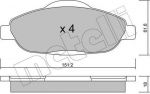 METELLI 22-0804-0 комплект тормозных колодок, дисковый тормоз на PEUGEOT 308 (4A_, 4C_)