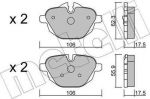 METELLI 22-0920-0 комплект тормозных колодок, дисковый тормоз на 5 (F10, F18)