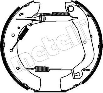 METELLI 51-0065 комплект тормозных колодок на FIAT DUCATO c бортовой платформой/ходовая часть (290)