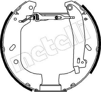 METELLI 51-0066 комплект тормозных колодок на PEUGEOT EXPERT фургон (222)