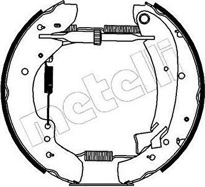 METELLI 51-0073 комплект тормозных колодок на PEUGEOT BOXER автобус (230P)