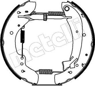 METELLI 51-0075 комплект тормозных колодок на FIAT DUCATO фургон (230L)
