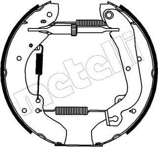 METELLI 51-0102 комплект тормозных колодок на FIAT DUCATO c бортовой платформой/ходовая часть (290)