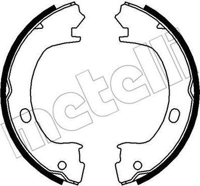 METELLI 53-0031 комплект тормозных колодок, стояночная тормозная с на CHRYSLER SEBRING кабрио (JR)