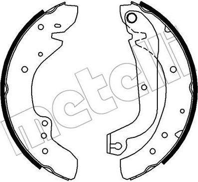 METELLI 53-0071 комплект тормозных колодок на OPEL MOVANO Combi (J9)