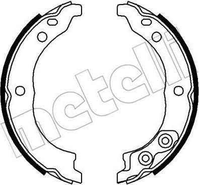 METELLI 53-0089 комплект тормозных колодок, стояночная тормозная с на FIAT DUCATO фургон (230L)