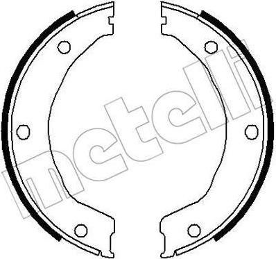 METELLI 53-0145 комплект тормозных колодок, стояночная тормозная с на FORD ESCORT VII (GAL, AAL, ABL)